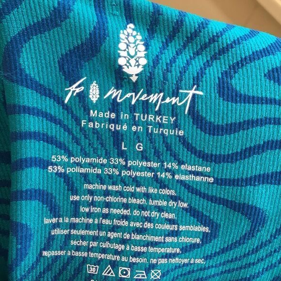 NEW WITH TAGS FREE PEOPLE MOVEMENT WAVE RIDER COMBO LEGGINGS - Picture 6 of 6